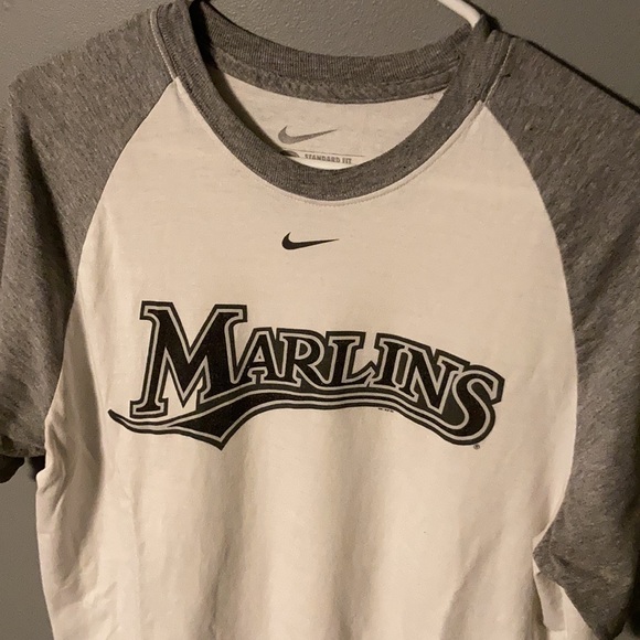2011 Florida Marlins Cup of Coffee Raglan T-Shirt (M) - Picture 2 of 5